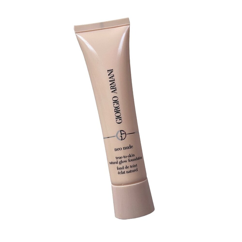 GIORGIO ARMANI BEAUTY NEO NUDE FOUNDATION #0 NATURAL GLOW TRUE TO SKIN 35ML